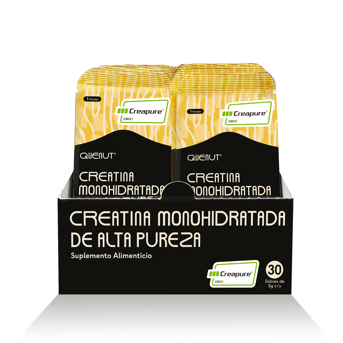 Creatina Monohidratada Creapure® 5g (Selecciona entre 30 y 60)
